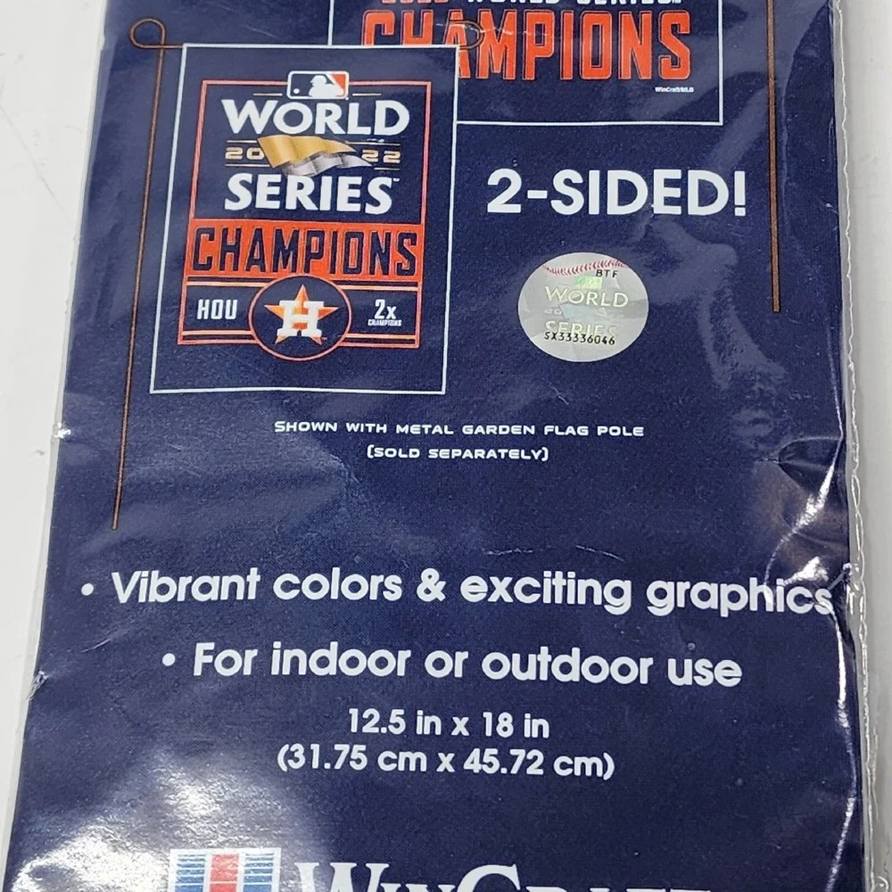 2022 World Series Champions Houston Astros 12.5